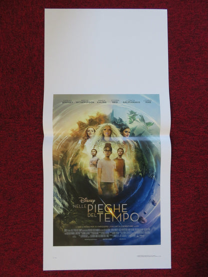 A WRINKLE IN TIME ITALIAN LOCANDINA (27.5"x13") POSTER OPRAH WINFREY 2018 - Rendezvous Cinema