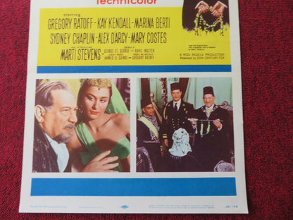 ABDULLAH'S HAREM US INSERT (14"x 36") POSTER GREGORY RATOFF KAY KENDALL 1956 - Rendezvous Cinema