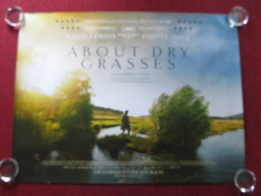 ABOUT DRY GRASSES UK QUAD ROLLED POSTER DENIZ CELILOGLU MERVE DIZDAR 2023 - Rendezvous Cinema