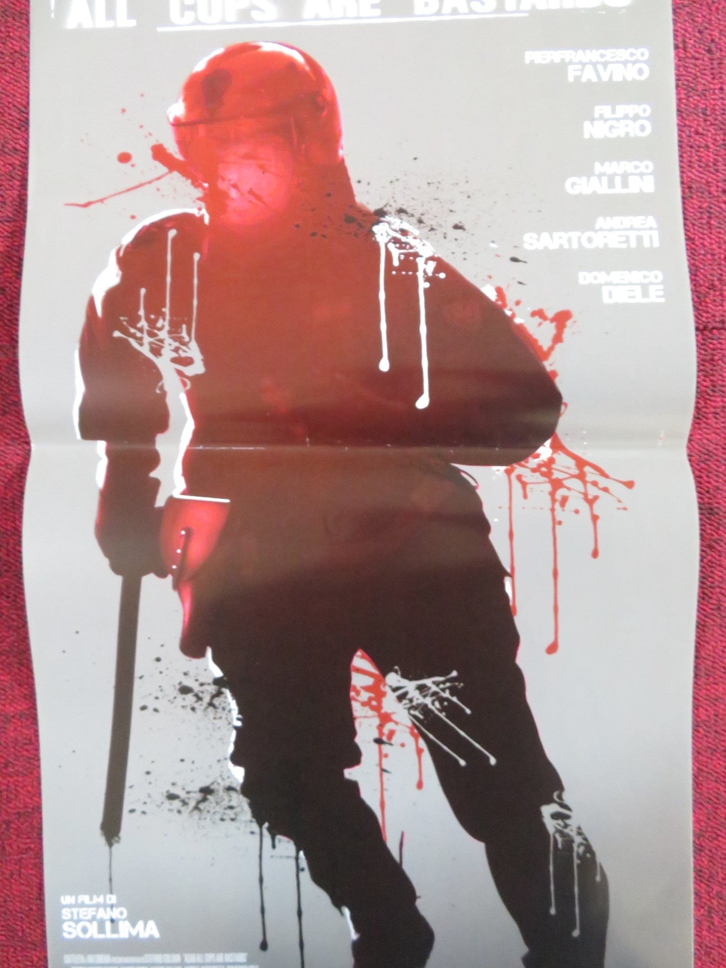 A.C.A.B. - ALL COPS ARE BASTARDS ITALIAN LOCANDINA POSTER P. FAVINO 2012 - Rendezvous Cinema