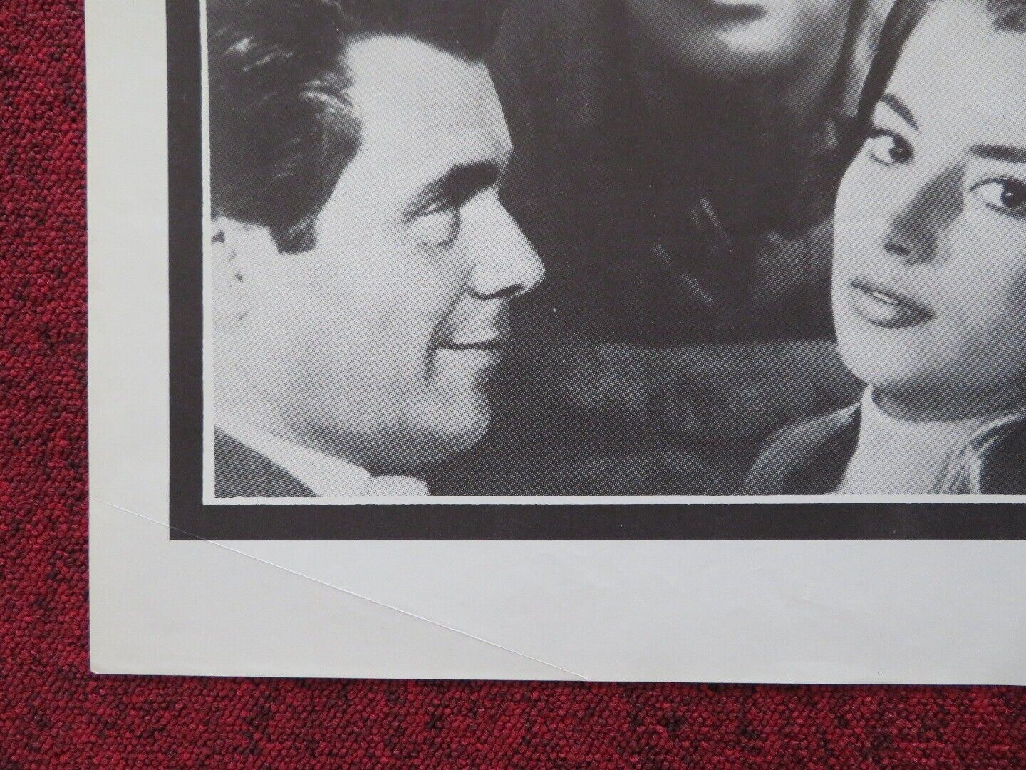 ACCIDENT FOLDED US ONE SHEET POSTER DIRK BOGARDE STANLEY BAKER 1967 - Rendezvous Cinema