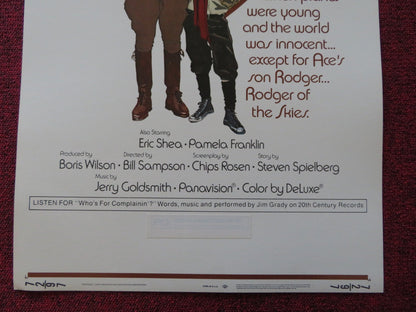 ACE ELI AND RODGER OF THE SKIES US INSERT (14"x 36") POSTER CLIFF ROBERTSON 1972 - Rendezvous Cinema