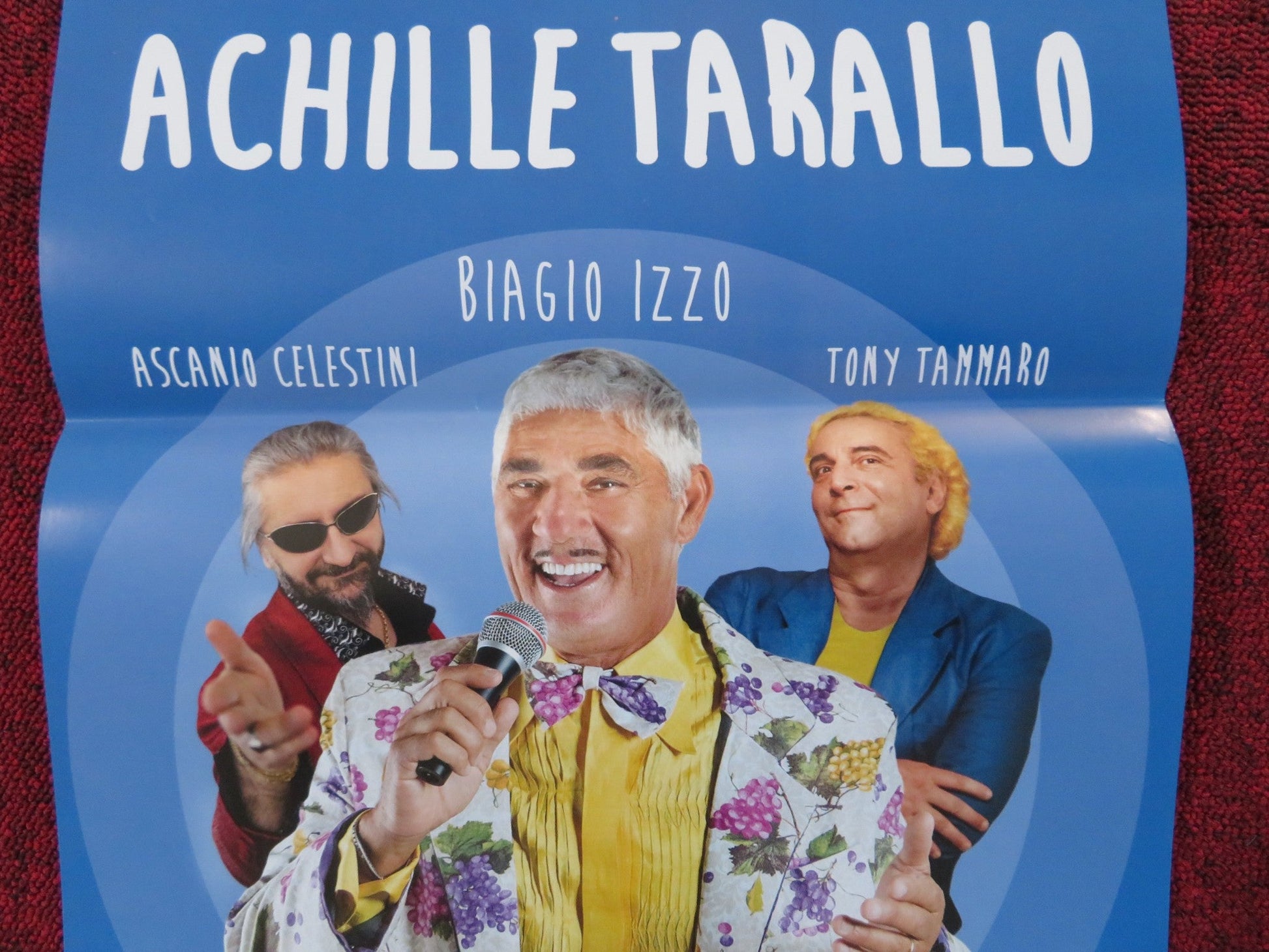 ACHILLE TARALLO ITALIAN LOCANDINA POSTER BIAGIO IZZO ASCANIO CELESTINI 2018 - Rendezvous Cinema