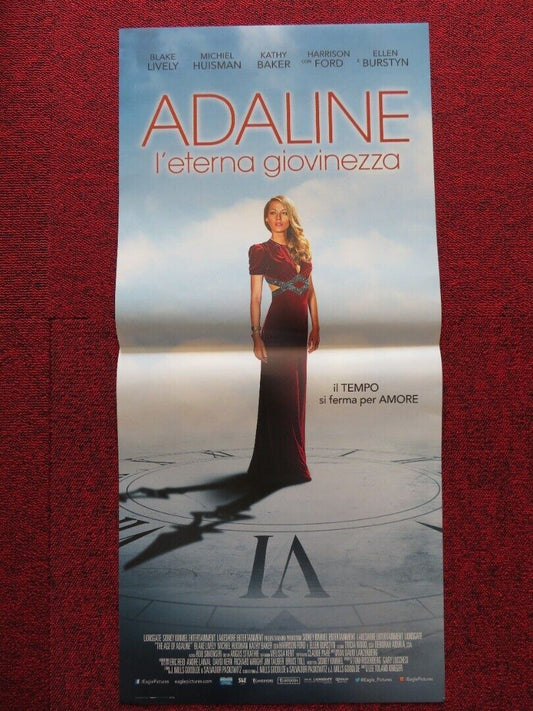 ADALINE L'ETERNA GIOVINEZZA ITALIAN LOCANDINA (27"x12.5") POSTER 2015 - Rendezvous Cinema