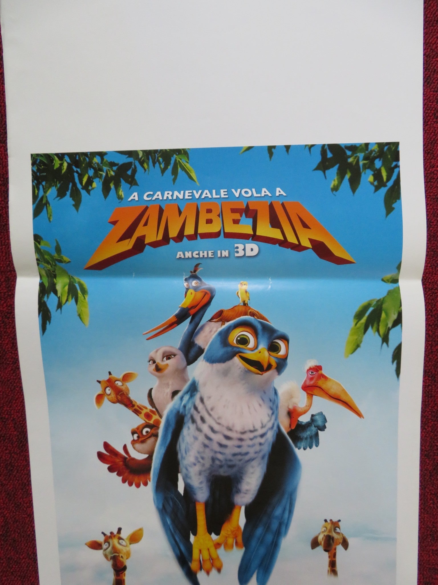 ADVENTURES IN ZAMBEZIA ITALIAN LOCANDINA POSTER LEONARD NIMOY JEREMY SUAREZ 2012 - Rendezvous Cinema