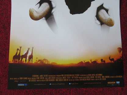 AFRICAN SAFARI 3D ITALIAN LOCANDINA (26.5"x12.5") POSTER BEN STASSEN 2013 - Rendezvous Cinema