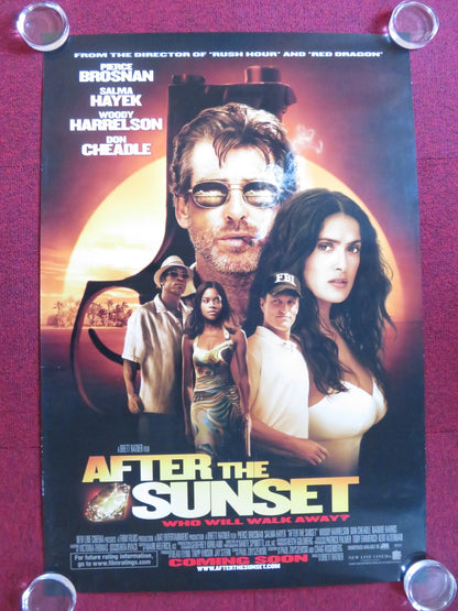 AFTER THE SUNSET US ONE SHEET ROLLED POSTER PIERCE BROSNAN SALMA HAYEK 2004 - Rendezvous Cinema