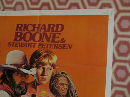 AGAINST A CROOKED SKY US ONE SHEET POSTER RICHARD BOONE PETERSON 1975 - Rendezvous Cinema