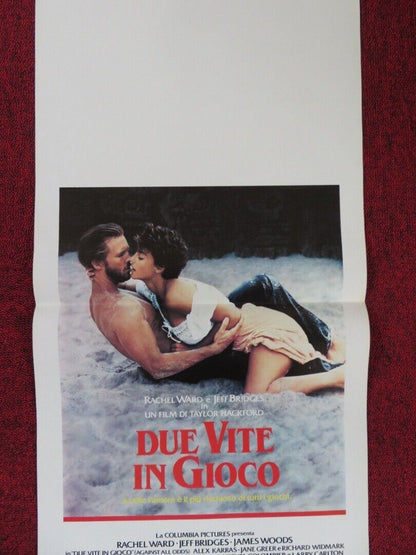 AGAINST ALL ODDS ITALIAN LOCANDINA (27.5"x13") POSTER RACHEL WARD 1984 - Rendezvous Cinema