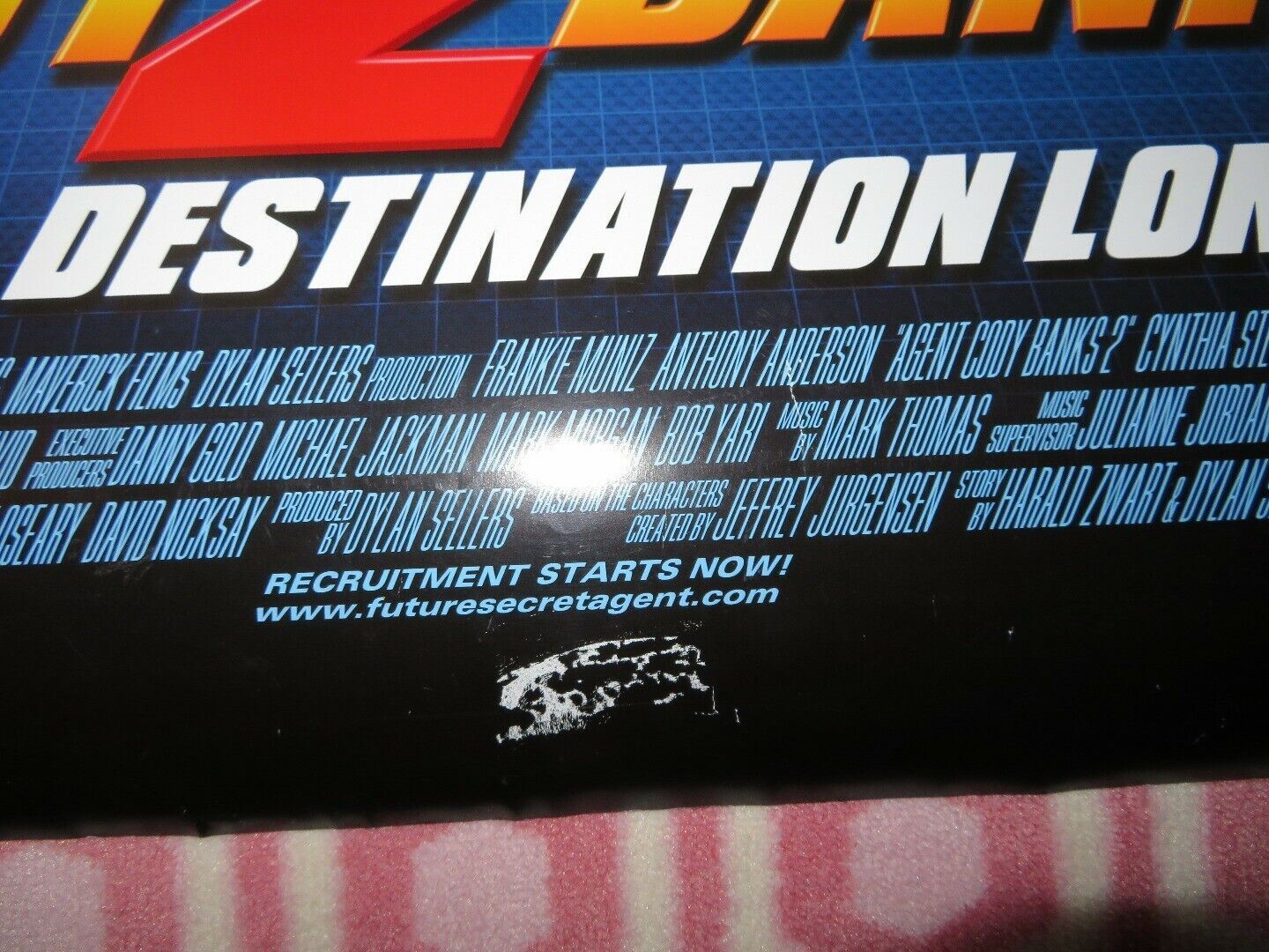 AGENT CODY BANKS 2 US ROLLED POSTER FRANKIE MUNIZ ANTHONY ANDERSON 2004 - Rendezvous Cinema