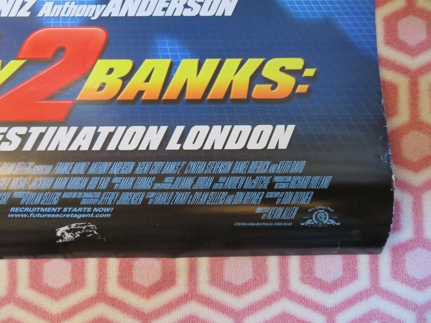 AGENT CODY BANKS 2 US ROLLED POSTER FRANKIE MUNIZ ANTHONY ANDERSON 2004 - Rendezvous Cinema