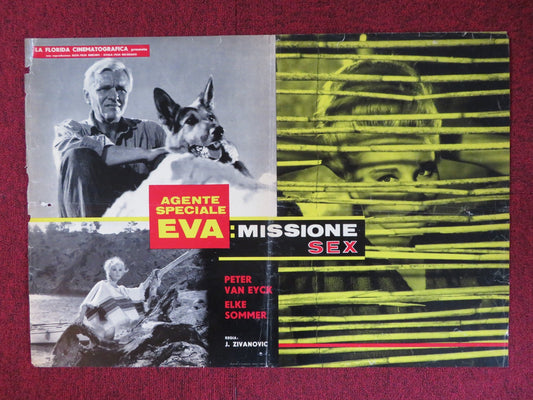 AGENTE SPECIALE EVA: MISSIONE SEX - G ITALIAN FOTOBUSTA POSTER ELKE SOMMER 1963 - Rendezvous Cinema