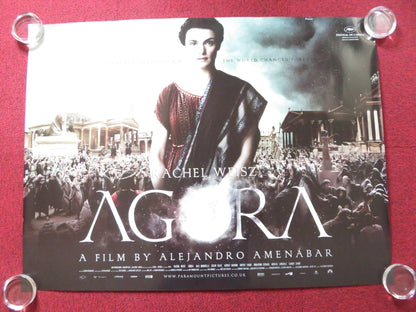 AGORA UK QUAD ROLLED POSTER RACHEL WEISZ OSCAR ISAAC 2009 - Rendezvous Cinema