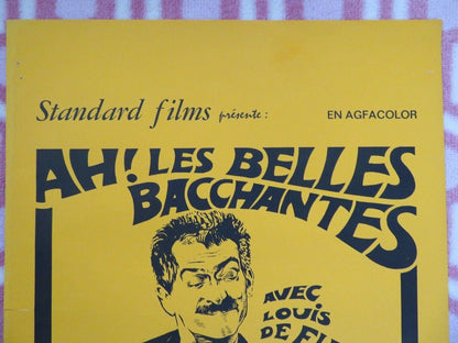 AH! LES BELLES BACCHANTES BELGIUM (21.5"x13") POSTER ROBERT DHERY 1954 - Rendezvous Cinema