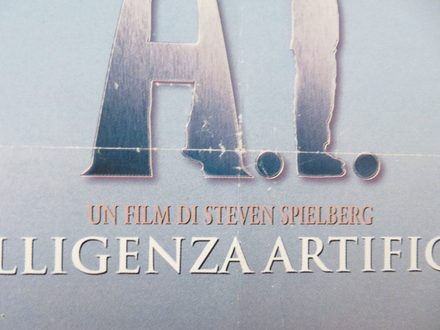 A.I. ARTIFICIAL INTELLIGENCE ITALIAN POSTER SPIELBERG HALEY J.OSMENT J. LAW 2001 - Rendezvous Cinema