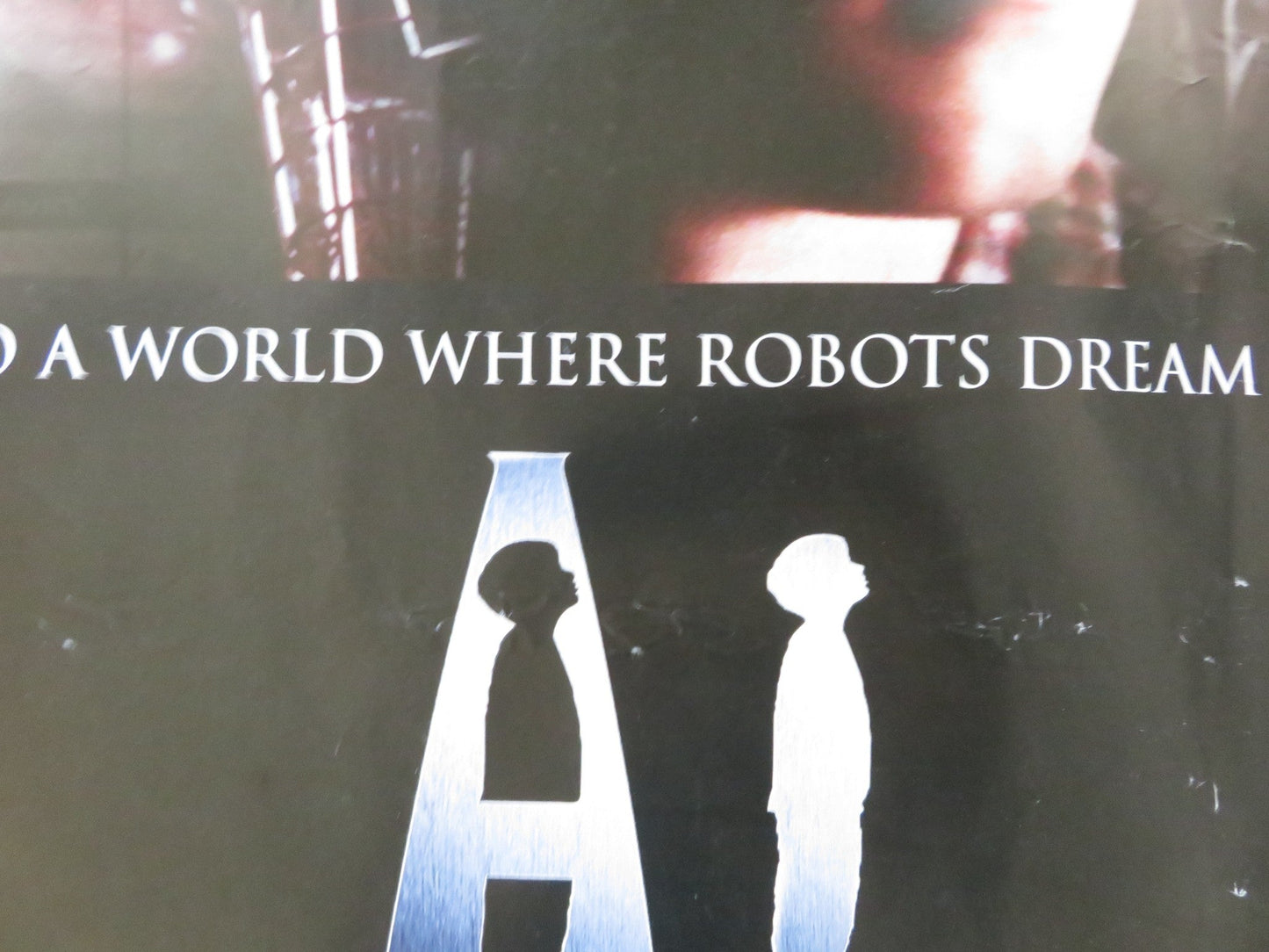 A.I. ARTIFICIAL INTELLIGENCE UK QUAD (30"x 40") ROLLED POSTER SPIELBERG 2001 - Rendezvous Cinema