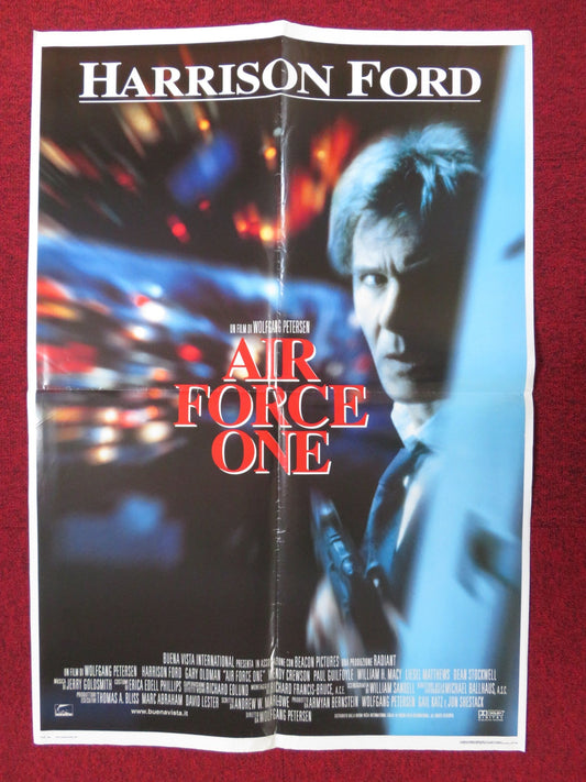 AIR FORCE ONE ITALIAN FOGLIO POSTER HARRISON FORD GARY OLDMAN 1997 - Rendezvous Cinema