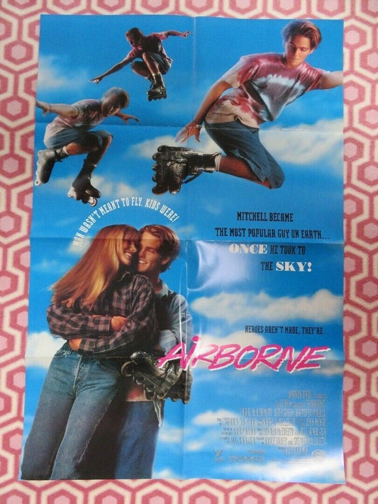 AIRBOURNE US ONE SHEET POSTER SETH GREEN BRITTNEY POWELL 1993 - Rendezvous Cinema