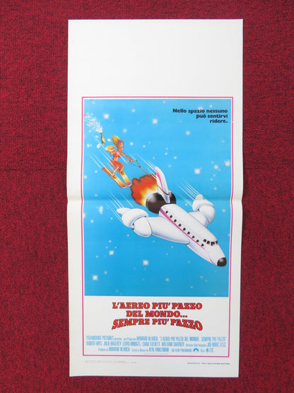 AIRPLANE II: THE SEQUEL ITALIAN LOCANDINA POSTER LLOYD BRIDGES PETER GRAVES 1983 - Rendezvous Cinema