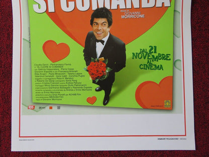 AL CUORE SI COMANDA ITALIAN LOCANDINA (27.5"x13") POSTER CLAUDIA GERNIN 2003 - Rendezvous Cinema