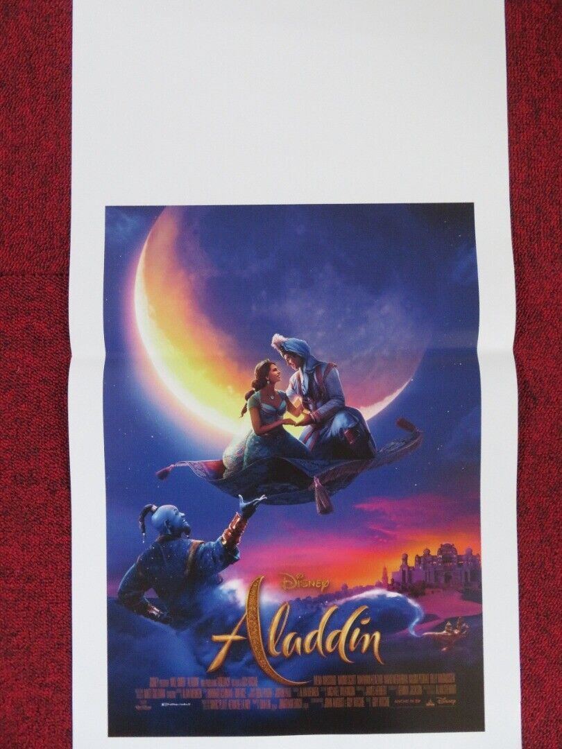 ALADDIN ITALIAN LOCANDINA (27.5"x13") POSTER DISNEY WILL SMITH 2019 - Rendezvous Cinema