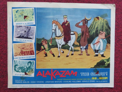 ALAKAZAM THE GREAT US LOBBY CARD SET FRANKIE AVALO DODIE STEVENS 1961 - Rendezvous Cinema