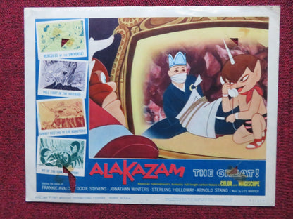 ALAKAZAM THE GREAT US LOBBY CARD SET FRANKIE AVALO DODIE STEVENS 1961 - Rendezvous Cinema