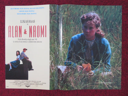 ALAN & NAOMI - B ITALIAN FOTOBUSTA POSTER LUKAS HAAS VANESSA ZAOUI 1992 - Rendezvous Cinema