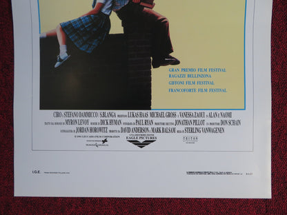 ALAN & NAOMI ITALIAN LOCANDINA POSTER LUKAS HAAS VANESSA ZAOUI 1992 - Rendezvous Cinema