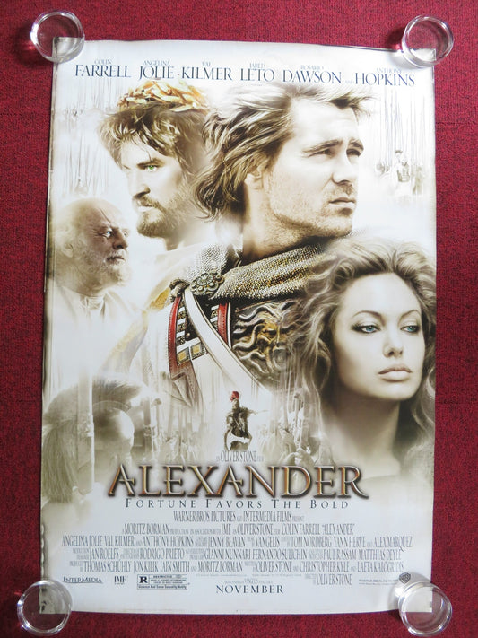 ALEXANDER US ONE SHEET ROLLED POSTER ANTHONY HOPKINS VAL KILMER 2004 - Rendezvous Cinema