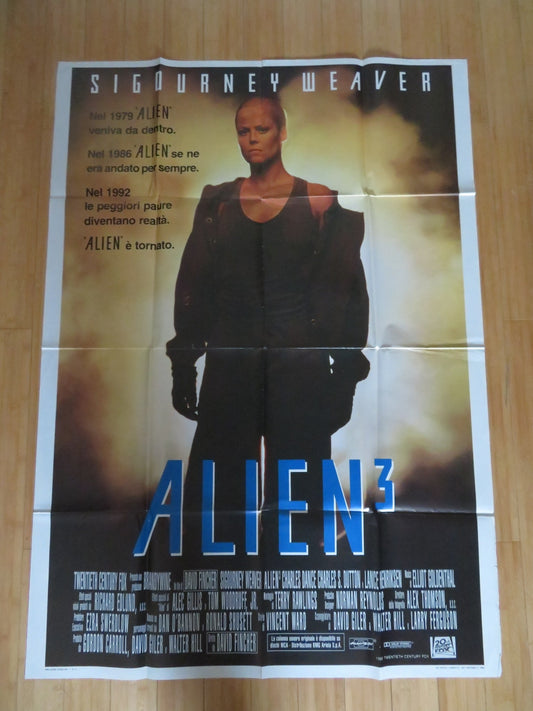 ALIEN 3 ITALIAN 2 FOGLIO POSTER SIGOURNEY WEAVER CHARLES DANCE 1992 - Rendezvous Cinema