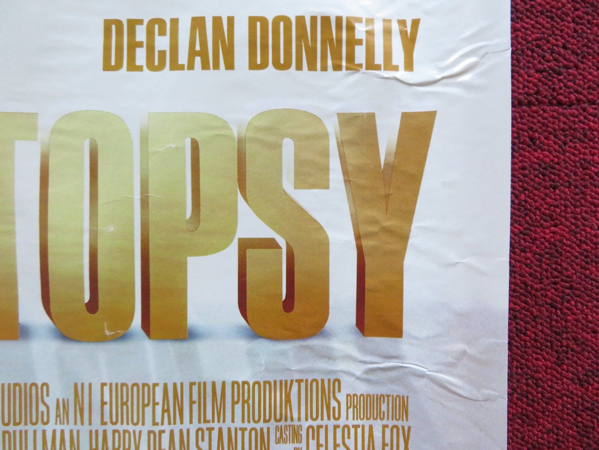 ALIEN AUTOPSY UK QUAD (30"x 40") ROLLED POSTER DECLAN DONNELLY A. MCPARTLIN 2006 - Rendezvous Cinema