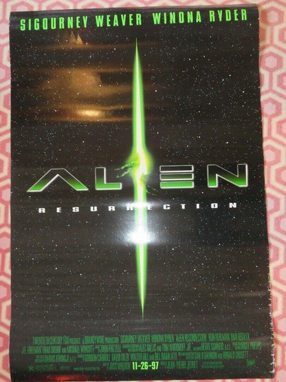 ALIEN RESURRECTION US ONE SHEET ROLLED POSTER SIGOURNEY WEAVER 1997 - Rendezvous Cinema