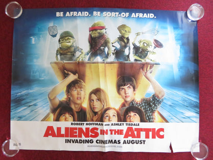 ALIENS IN THE ATTIC UK QUAD (30"x 40") ROLLED POSTER CARTER JENKINS 2009 - Rendezvous Cinema