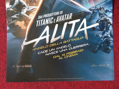 ALITA: BATTLE ANGEL ITALIAN LOCANDINA (27"x13") POSTER ROSA SALAZAR 2019 - Rendezvous Cinema