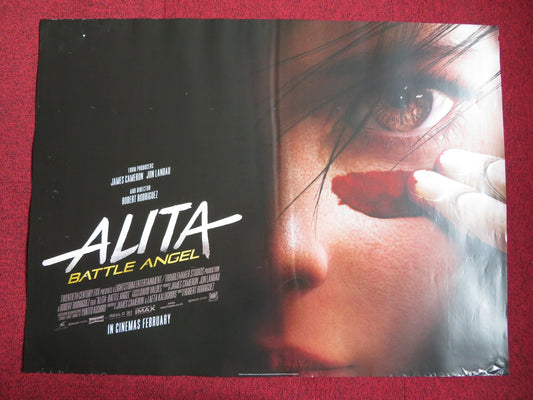 ALITA: BATTLE ANGEL UK QUAD (30"x 40") ROLLED POSTER ROSA SALAZAR 2019 - Rendezvous Cinema