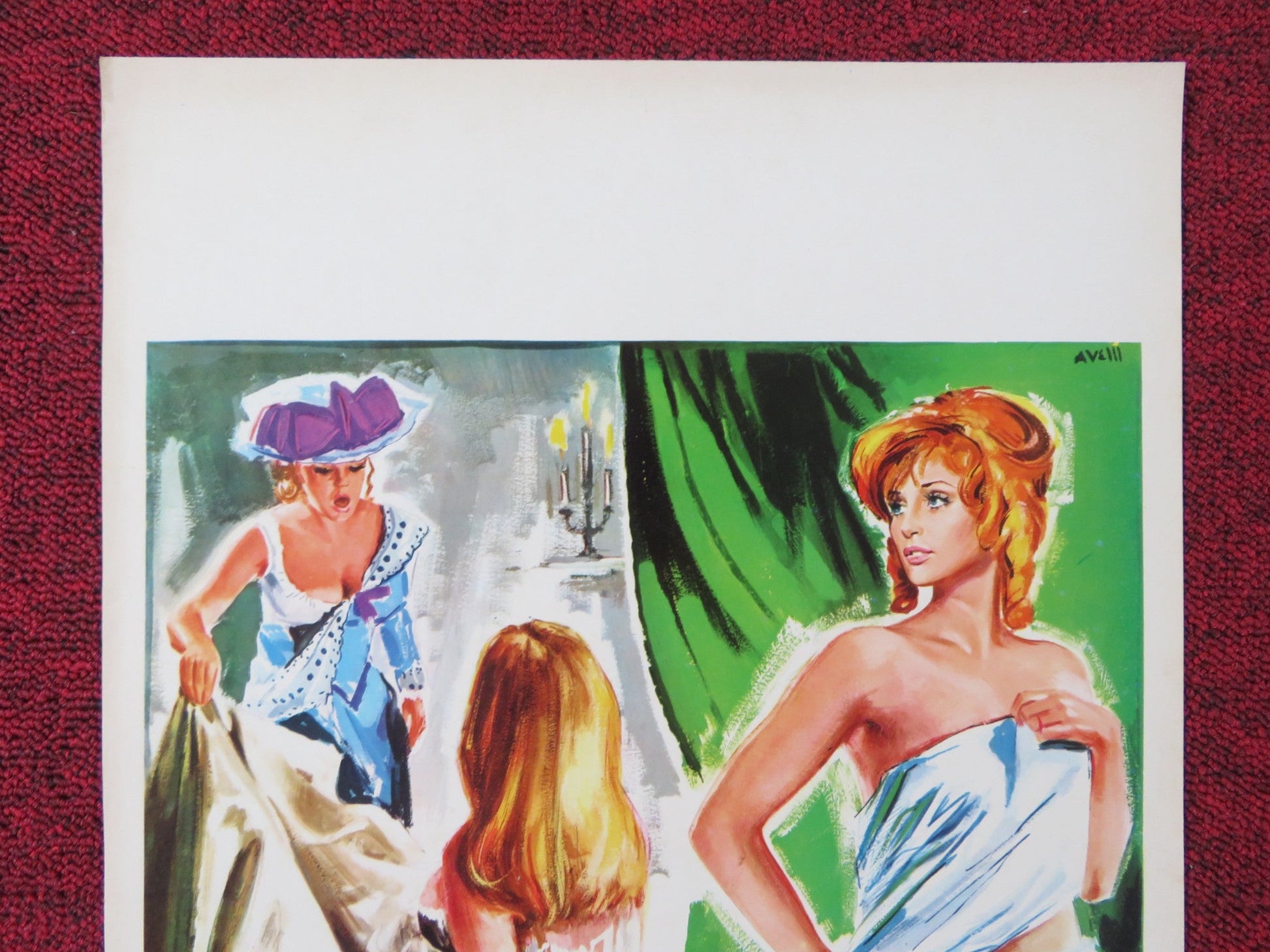 ALL ABOUT LOVING ITALIAN LOCANDINA POSTER JEAN SOREL MICHEL PICCOLI 1964 - Rendezvous Cinema