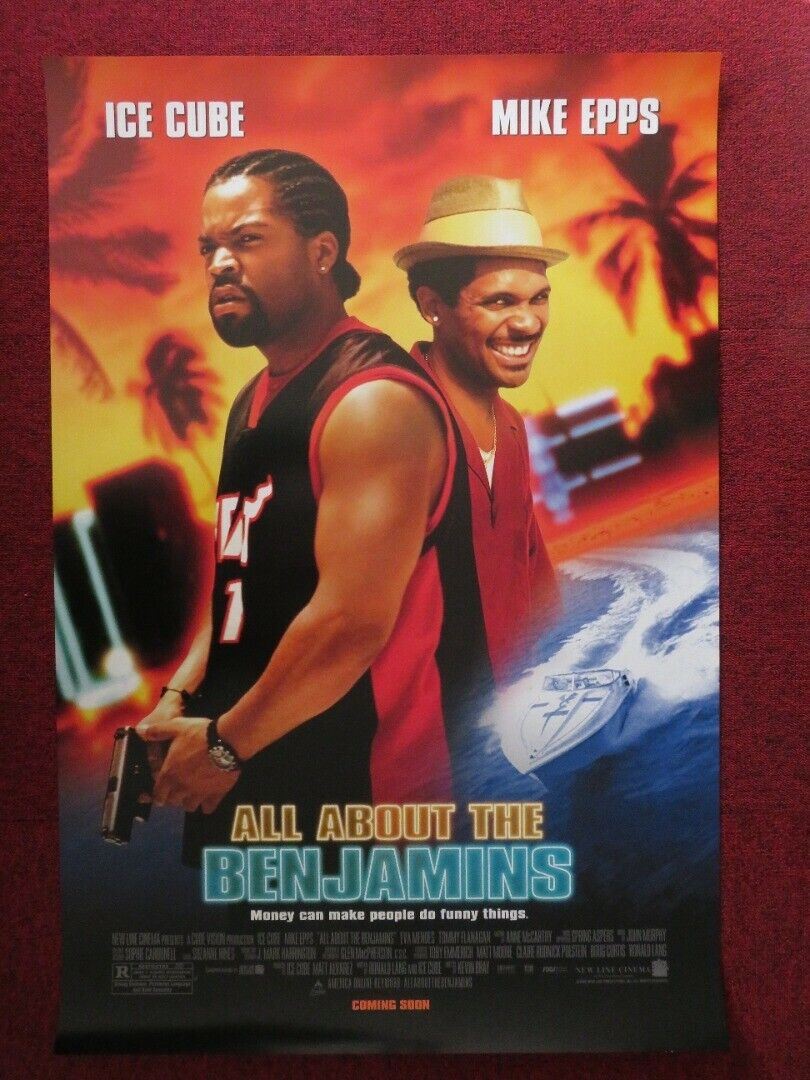 ALL ABOUT THE BENJAMINS US ONE SHEET ROLLED POSTER ICE CUBE MIKE EPPS 2002 - Rendezvous Cinema