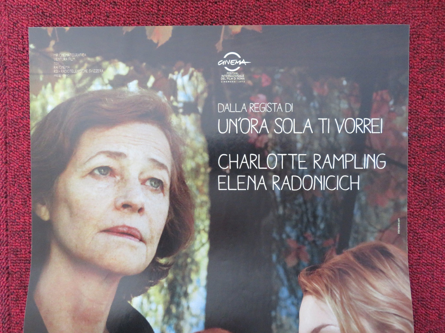 ALL ABOUT YOU ITALIAN LOCANDINA POSTER CHARLOTTE RAMPLING ELENA RADONICICH 2012 - Rendezvous Cinema