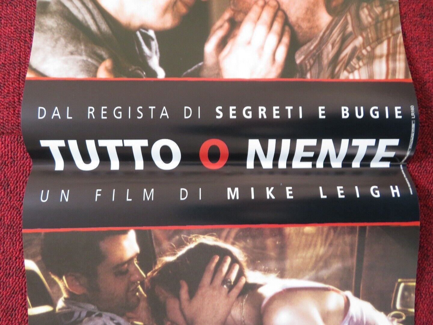 ALL OR NOTHING ITALIAN LOCANDINA (25"x12.5") POSTER ALISON GARLAND 2002 - Rendezvous Cinema