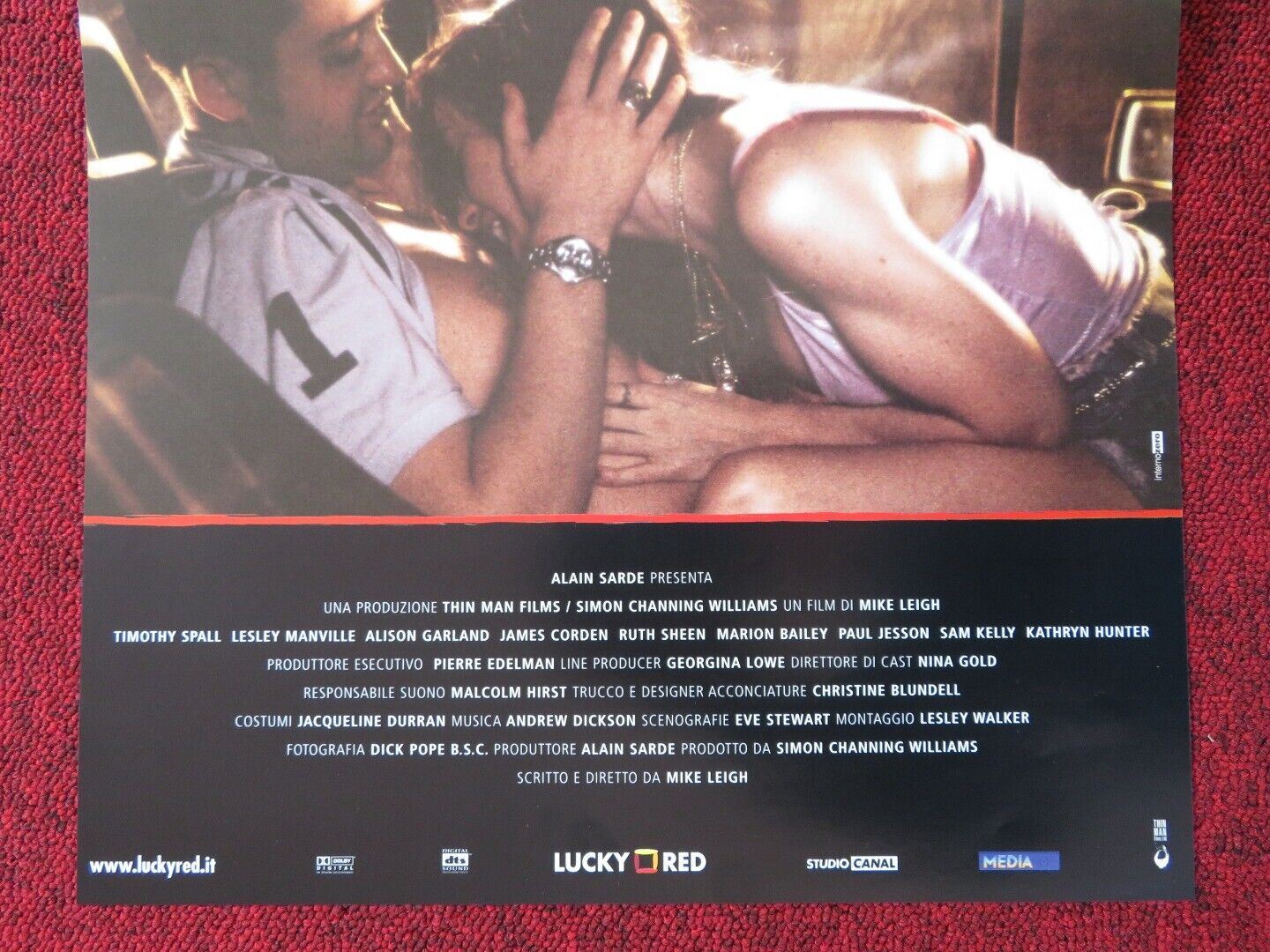 ALL OR NOTHING ITALIAN LOCANDINA (25"x12.5") POSTER ALISON GARLAND 2002 - Rendezvous Cinema