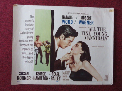 ALL THE FINE YOUNG CANNIBALS  US HALF SHEET (22"x 28") POSTER NATALIE WOOD 1960