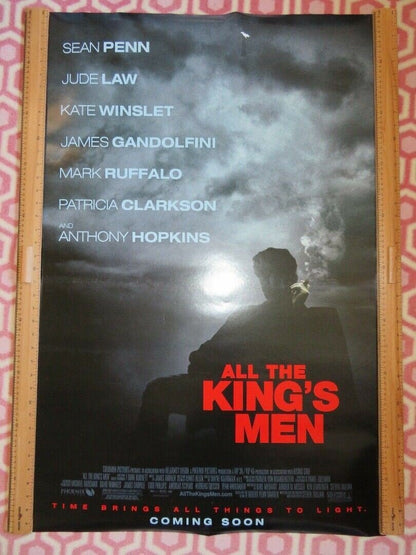 ALL THE KING'S MEN  US ROLLED POSTER SEAN PENN JUDE LAW 2006