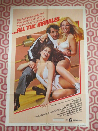 ALL YOUR MARBLES US ONE SHEET POSTER PETER FALK 1981