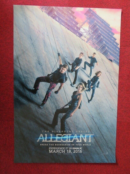 ALLEGIANT US ONE SHEET ROLLED POSTER DIVERGENT SHAILENE WOODLEY 2016