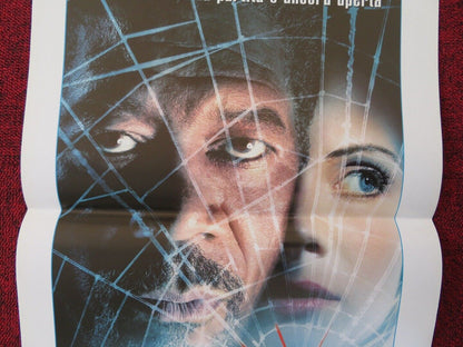 ALONG CAME A SPIDER ITALIAN LOCANDINA (27.5"x13") POSTER MORGAN FREEMAN 2001