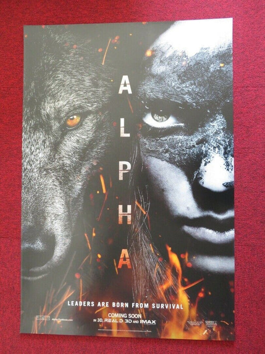 ALPHA US ONE SHEET ROLLED POSTER KODI SMIT MCPHEE 2018