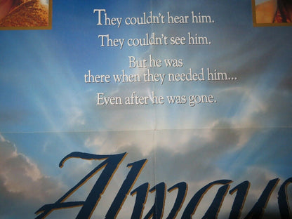 ALWAYS US ONE SHEET POSTER SPIELBERG J.GOODMAN R.DREYFUSS H.HUNTER 1989