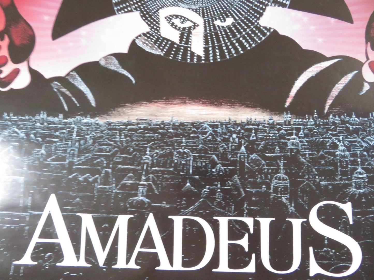 AMADEUS US ONE SHEET ROLLED POSTER TOM HULCE F. MURRAY ABRAHAM 1984