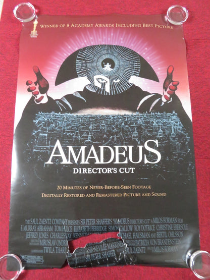 AMADEUS US ONE SHEET ROLLED POSTER TOM HULCE F. MURRAY ABRAHAM 1984